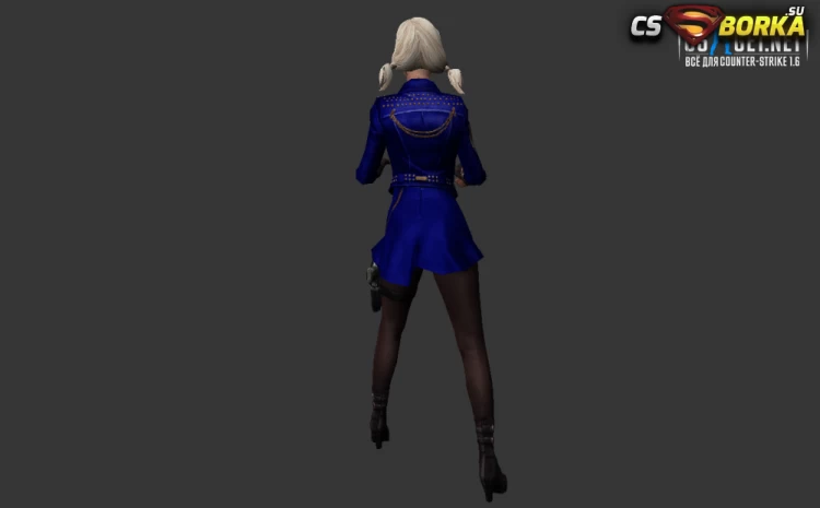 Модель девушки КТ/ТТ для CS 1.6 для CS 1.6