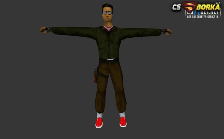 Модель «Админ в мокасинах КТ/ТТ» для CS 1.6 для CS 1.6