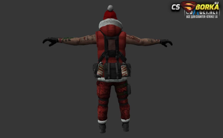 Модель «Battle Santa КТ/ТТ» для CS 1.6 для CS 1.6