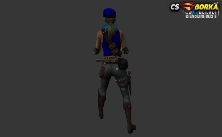 Модель «Леди Цербер КТ/ТТ» для CS 1.6 для CS 1.6