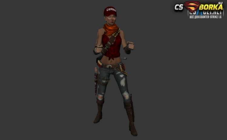 Модель «Леди Цербер КТ/ТТ» для CS 1.6 для CS 1.6
