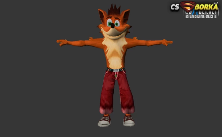 Модель «Crash КТ/ТТ» для CS 1.6 для CS 1.6
