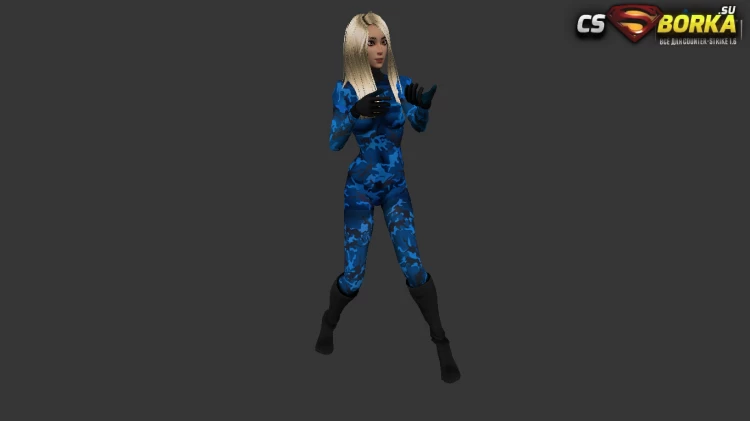 Модель девушки КТ/ТТ для CS 1.6 для CS 1.6