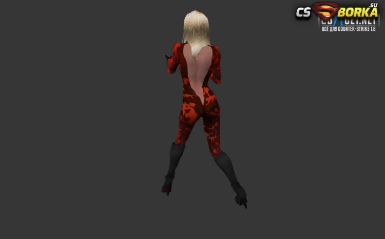 Модель девушки КТ/ТТ для CS 1.6 для CS 1.6