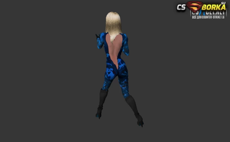 Модель девушки КТ/ТТ для CS 1.6 для CS 1.6
