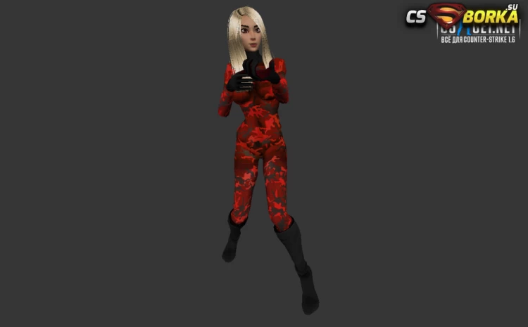Модель девушки КТ/ТТ для CS 1.6 для CS 1.6