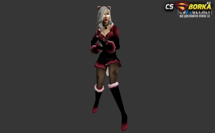Модель «Кошечка КТ/ТТ» для CS 1.6 для CS 1.6