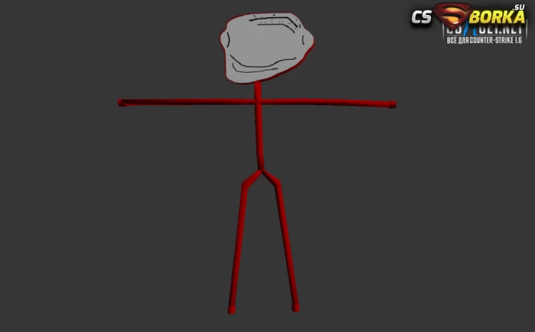 Модель «Trollface КТ/ТТ» для CS 1.6 для CS 1.6