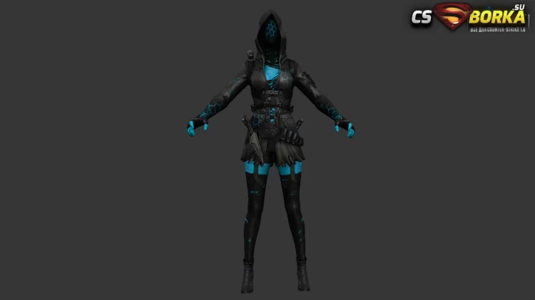 Модель девушки КТ/ТТ для CS 1.6 для CS 1.6