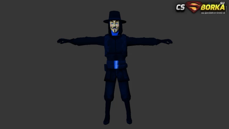 Модель «Anonimous КТ/ТТ» для CS 1.6 для CS 1.6