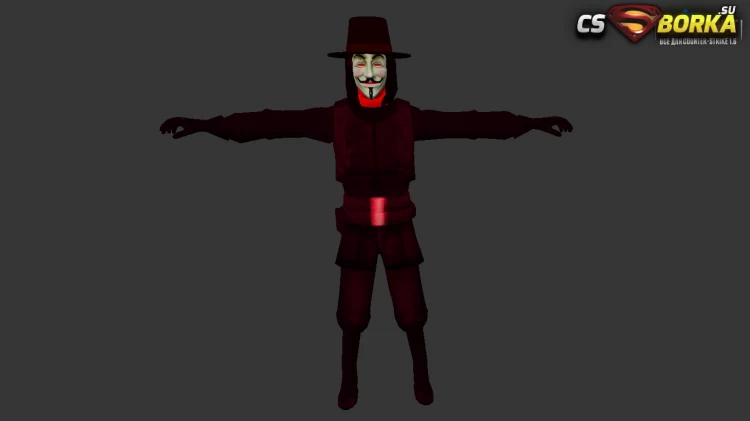 Модель «Anonimous КТ/ТТ» для CS 1.6 для CS 1.6