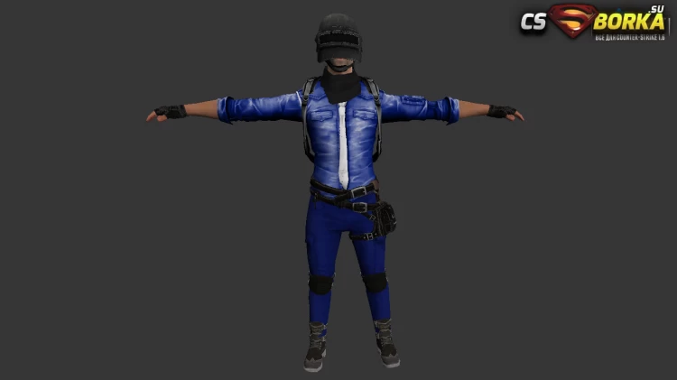 Модель «Pubgman КТ/ТТ» для CS 1.6 для CS 1.6