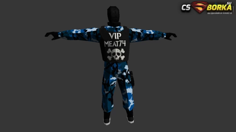 Модель «VIP игрок КТ/ТТ» для CS 1.6 для CS 1.6