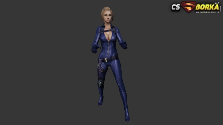 Модель девушки КТ/ТТ для CS 1.6 для CS 1.6