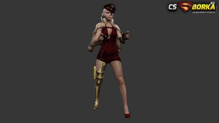 Модель девушки КТ/ТТ для CS 1.6 для CS 1.6