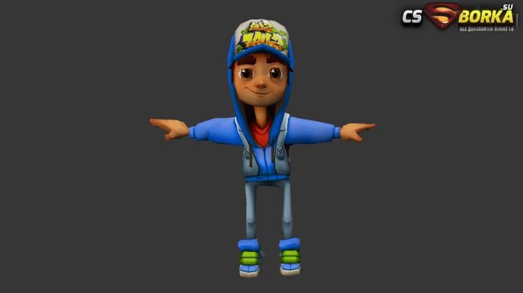Модель «Subway Surfer КТ/ТТ» для CS 1.6 для CS 1.6