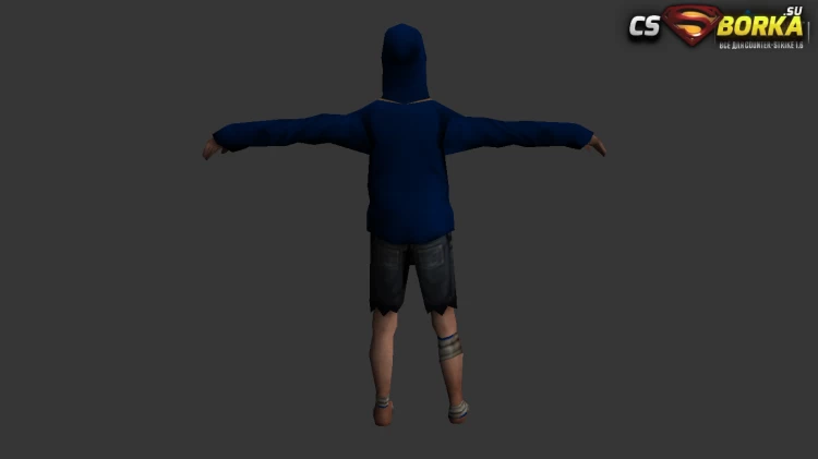 Модель «Бомж КТ/ТТ» для CS 1.6 для CS 1.6