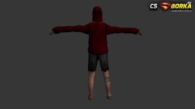 Модель «Бомж КТ/ТТ» для CS 1.6 для CS 1.6
