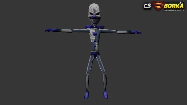 Модель «Scary Clown КТ/ТТ» для CS 1.6 для CS 1.6