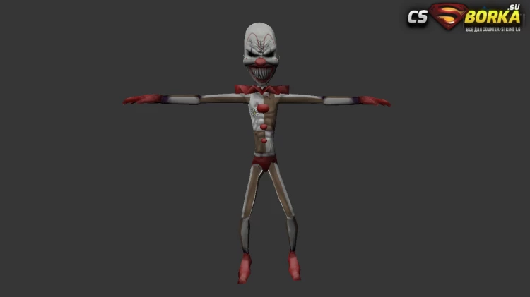 Модель «Scary Clown КТ/ТТ» для CS 1.6 для CS 1.6