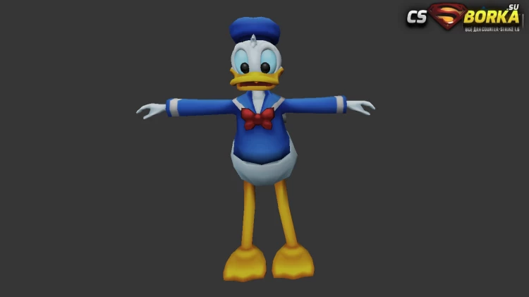 Модель «Donald Duck КТ/ТТ» для CS 1.6 для CS 1.6