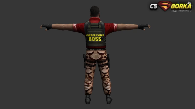 Модель «Солдат КТ/ТТ» для CS 1.6 для CS 1.6