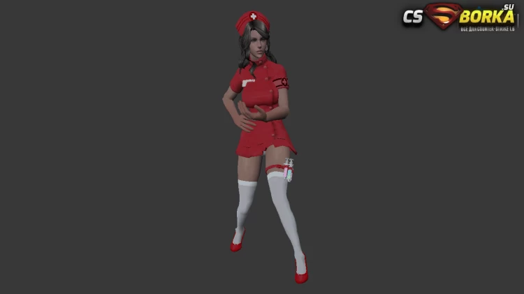 Модель «Медсестра КТ/ТТ» для CS 1.6 для CS 1.6