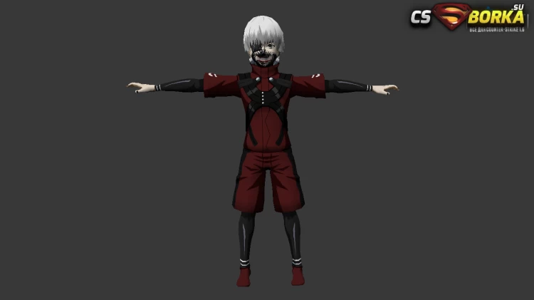 Модель «Ken Kaneki КТ/ТТ» для CS 1.6 для CS 1.6