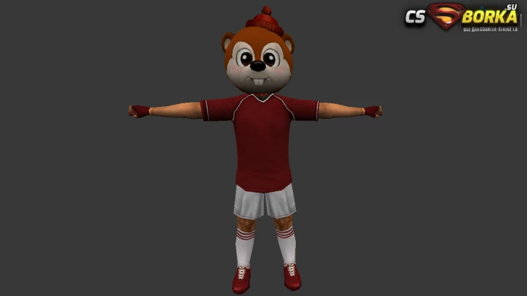Мужская модель Бурундук для CS 1.6 для CS 1.6