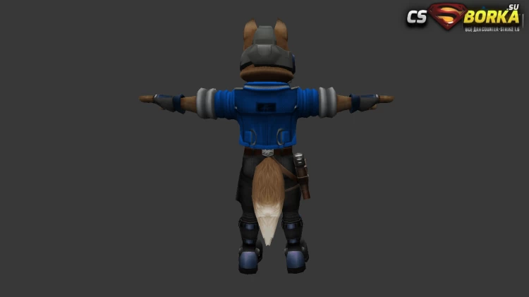 Мужская модель Fox McCloud для CS 1.6 для CS 1.6