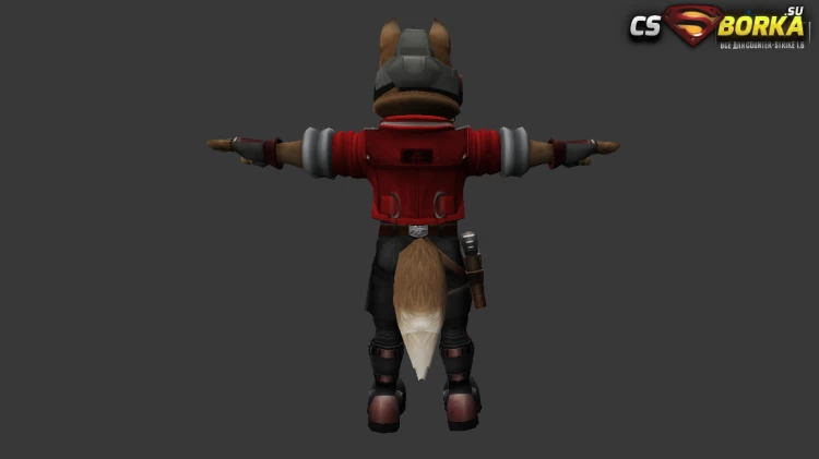 Мужская модель Fox McCloud для CS 1.6 для CS 1.6