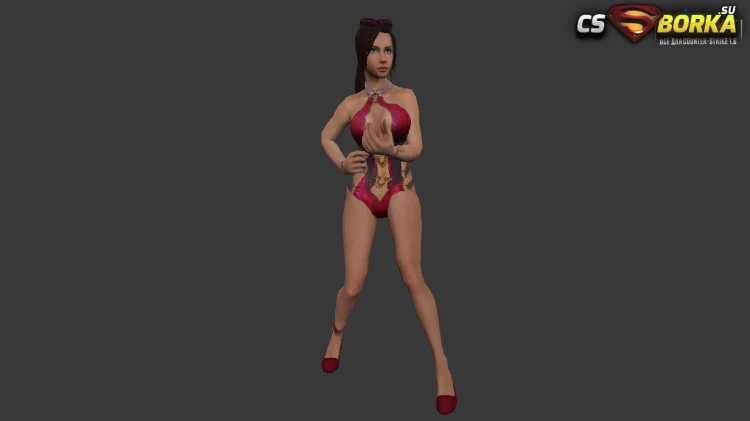 Женская модель Лиза для CS 1.6 для CS 1.6