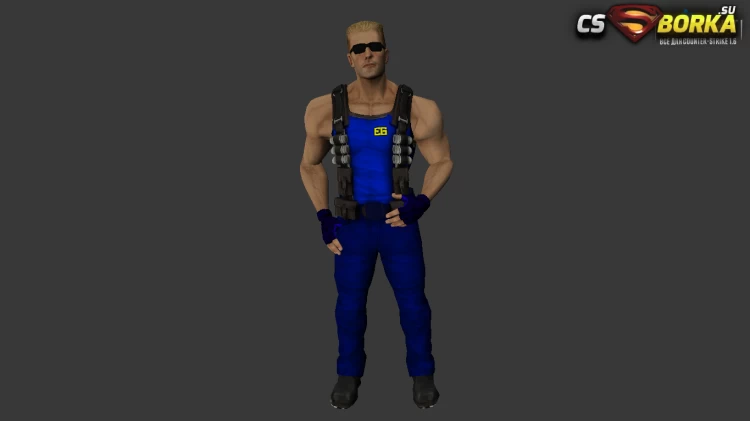 Мужская модель Дюк Нюкем для CS 1.6 для CS 1.6