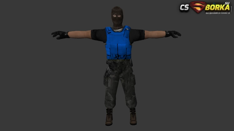 Мужская модель Terrorist Phoenix CS:GO для CS 1.6 для CS 1.6