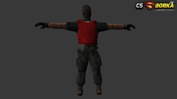 Мужская модель Terrorist Phoenix CS:GO для CS 1.6 для CS 1.6