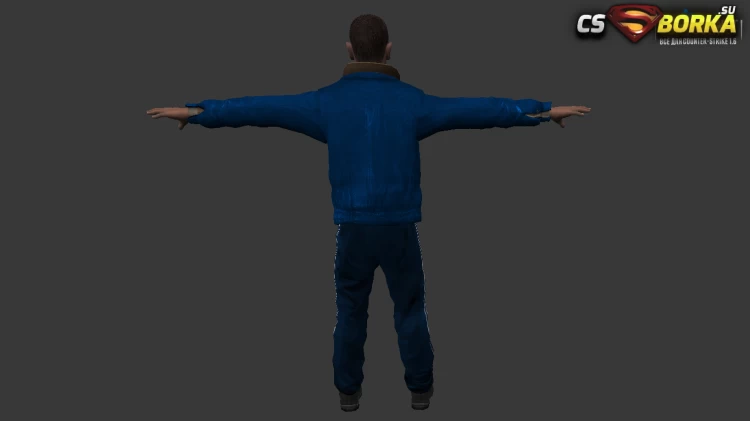 Мужская модель Niko Bellic для CS 1.6 для CS 1.6