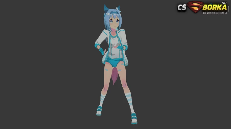Женская модель Haru Urara для CS 1.6 для CS 1.6