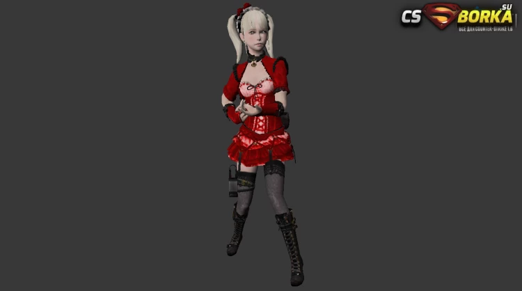 Женская модель Gothic Girl для CS 1.6 для CS 1.6