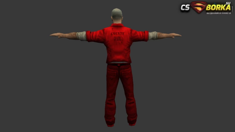 Мужская модель James Earl Cash для CS 1.6 для CS 1.6