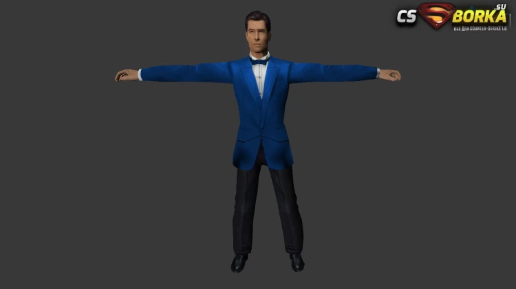 Мужская модель James Bond для CS 1.6 для CS 1.6