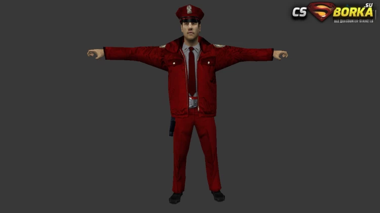 Мужская модель Полицейский для CS 1.6 для CS 1.6