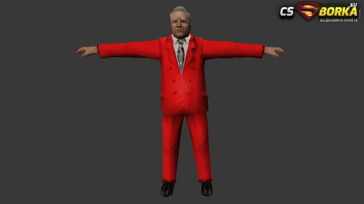 Мужская модель Банкир для CS 1.6 для CS 1.6