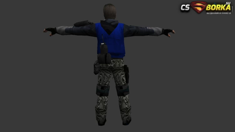 Мужская модель Leon Remake для CS 1.6 для CS 1.6