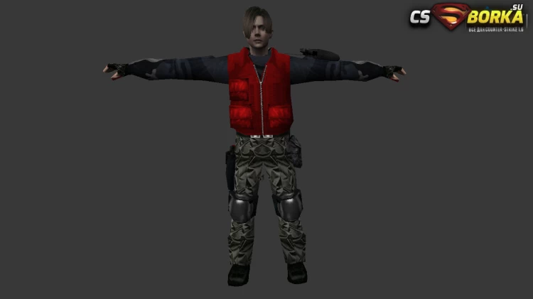 Мужская модель Leon Remake для CS 1.6 для CS 1.6