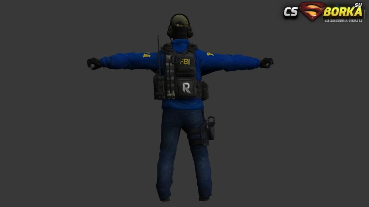 Мужская модель Agent FBI для CS 1.6 для CS 1.6