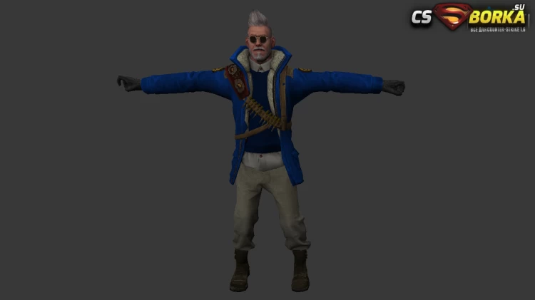 Мужская модель Agent Dr.Romanov для CS 1.6 для CS 1.6