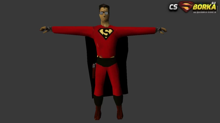 Мужская модель SuperTerror для CS 1.6 для CS 1.6