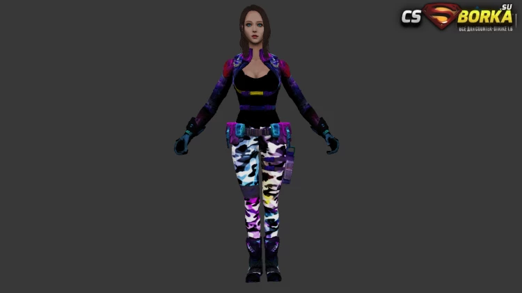 Женская модель Луиза Retextured для CS 1.6 для CS 1.6