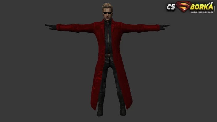Мужская модель Albert Wesker для CS 1.6 для CS 1.6