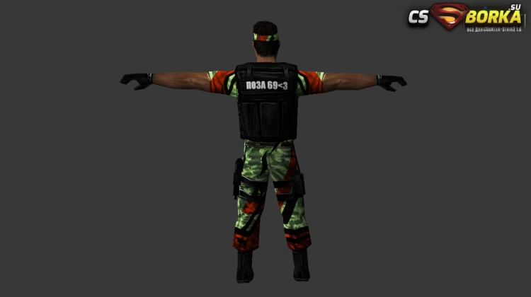 Мужская модель Counter Terror Retextured для CS 1.6 для CS 1.6